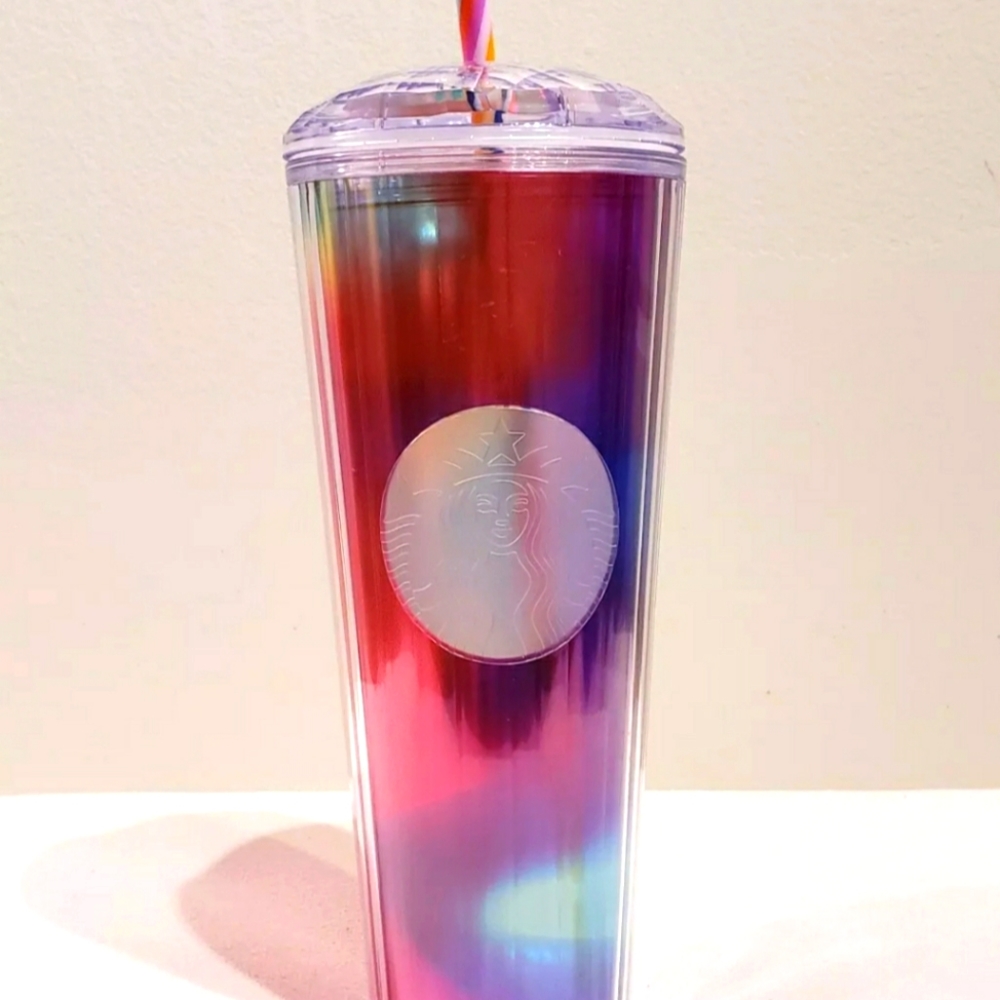Starbucks Summer 2021 Rainbow Tumbler Cup